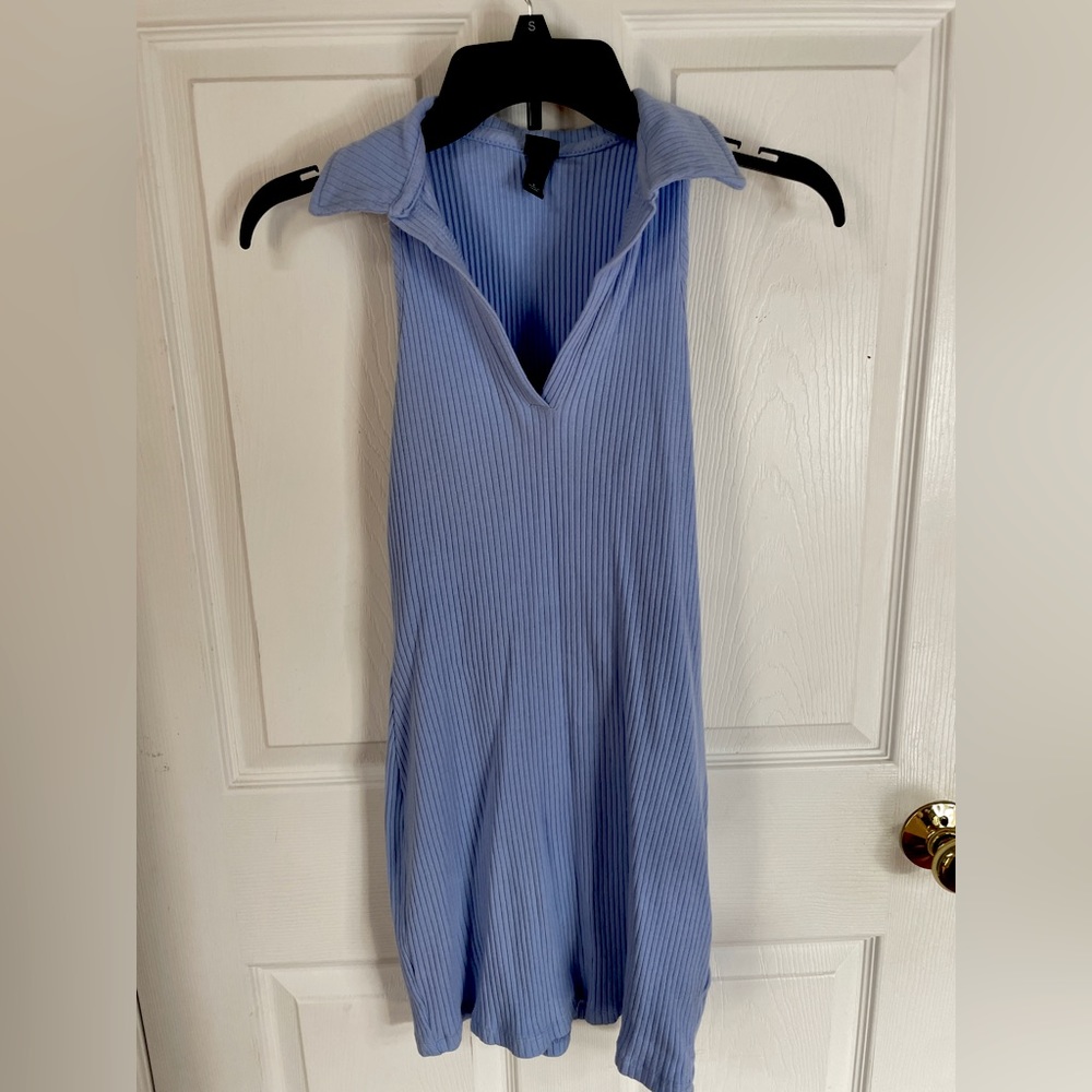 Blue tennis dress